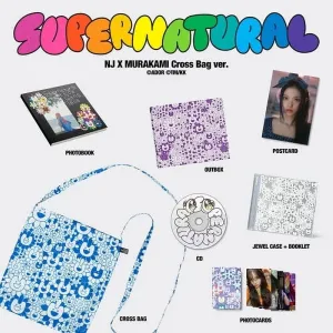 Ador NewJeans 'Supernatural' NJ X MURAKAMI (Cross Bag ver.) (CD)