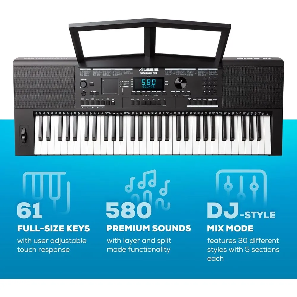 Alesis Harmony 61 Pro Portable Keyboard