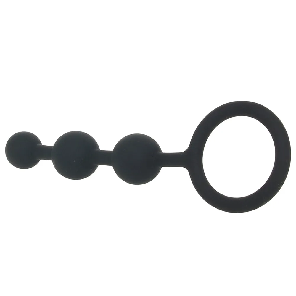 All About Anal 3 Bead Silicone Anal Beads
