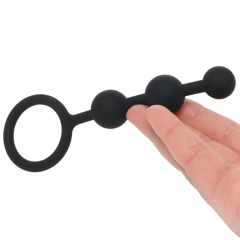 All About Anal 3 Bead Silicone Anal Beads