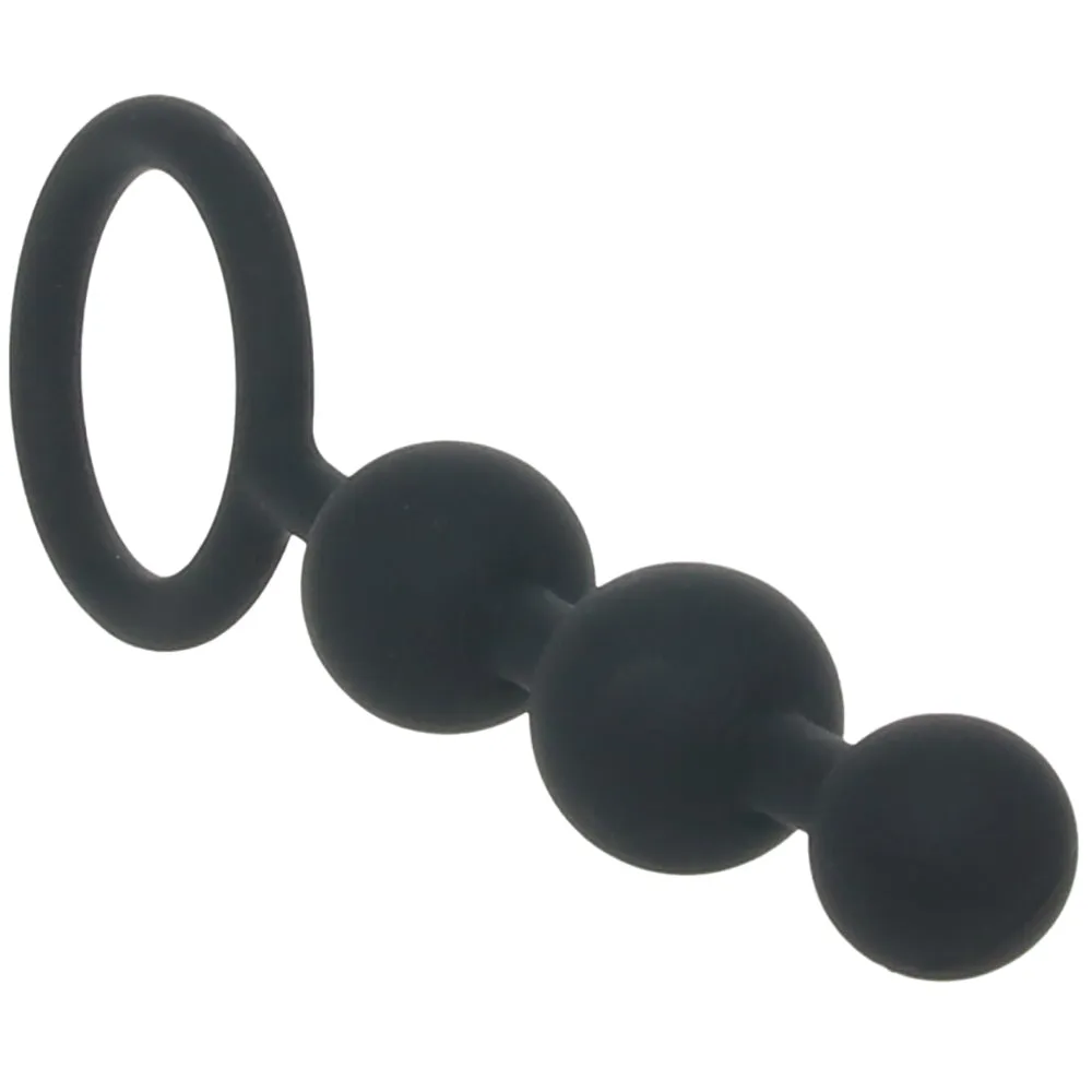 All About Anal 3 Bead Silicone Anal Beads