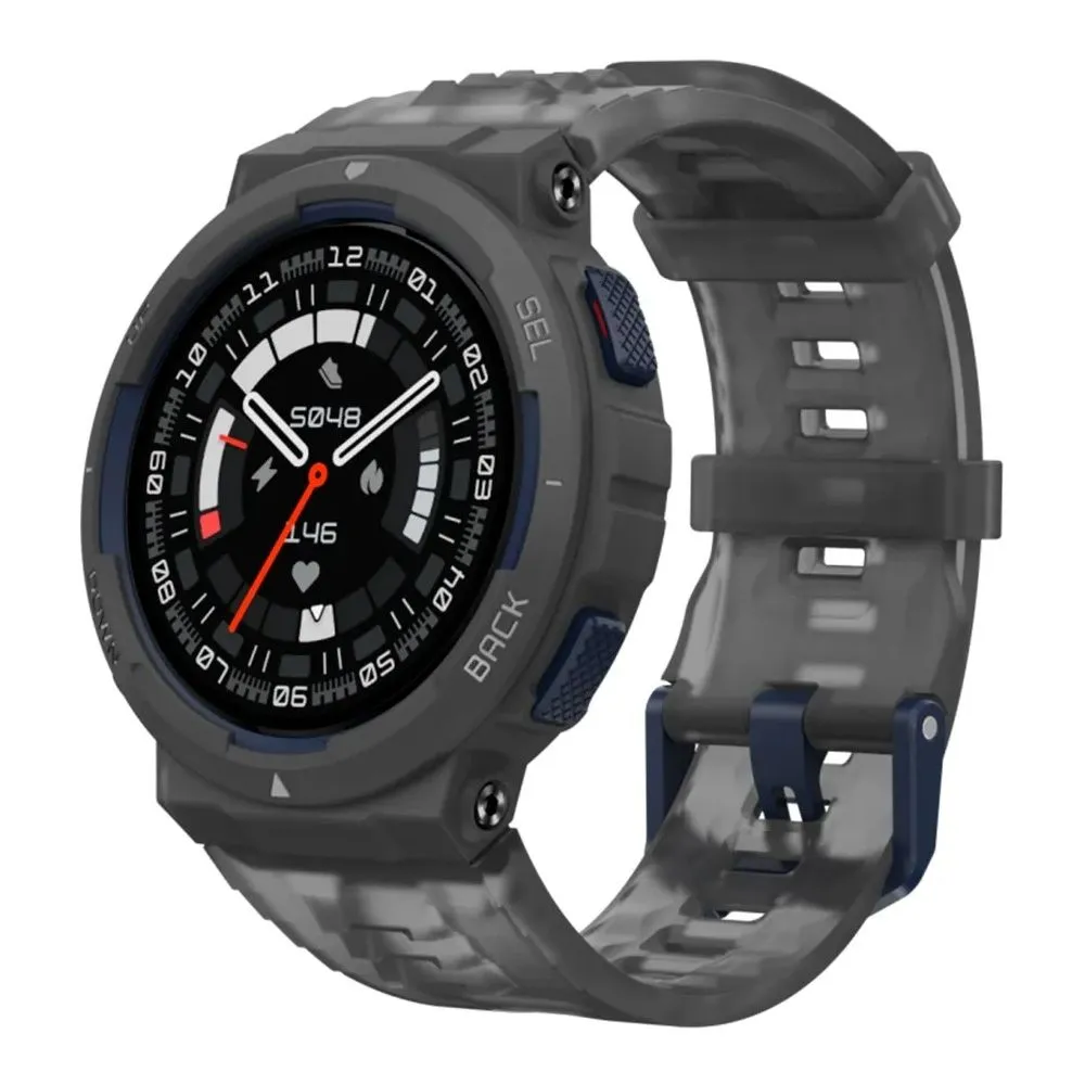 Amazfit A2212 Active Edge Midnight Pulse Smartwatch, Black