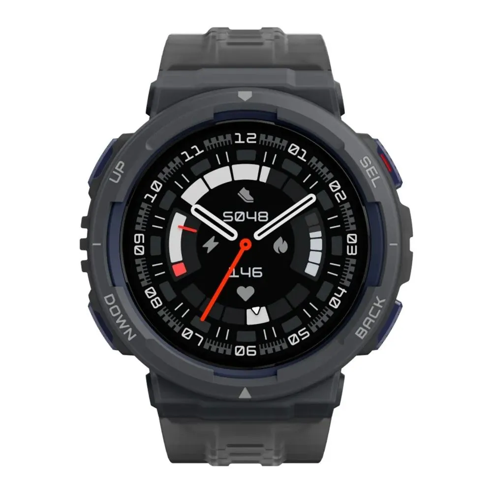 Amazfit A2212 Active Edge Midnight Pulse Smartwatch, Black