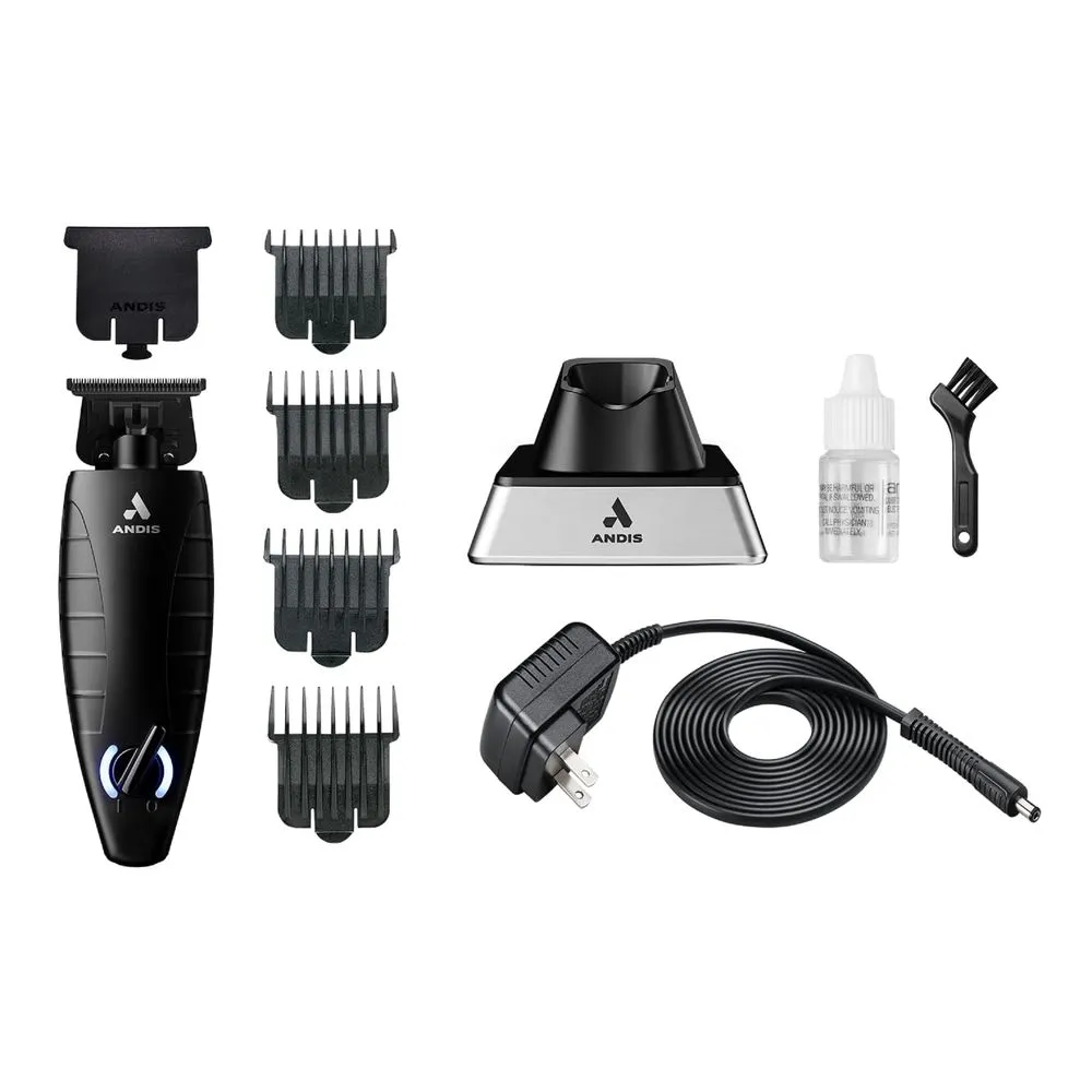 Andis 562307 GTX-EXO Black Label Special Edition, Professional Lithium-ion Electric Beard & Hair Trimmer, Black