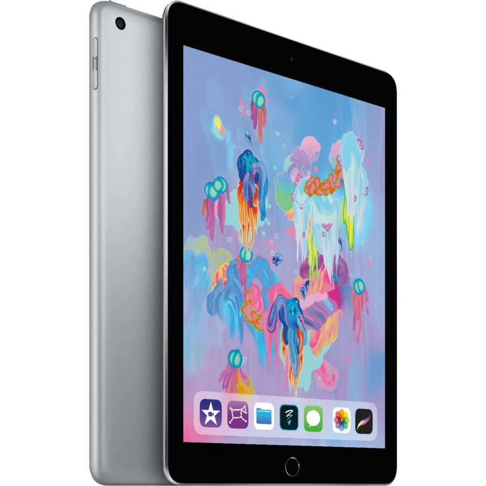 Apple iPad 6th Gen 32GB Space Gray Wi-Fi MR7F2LL/A