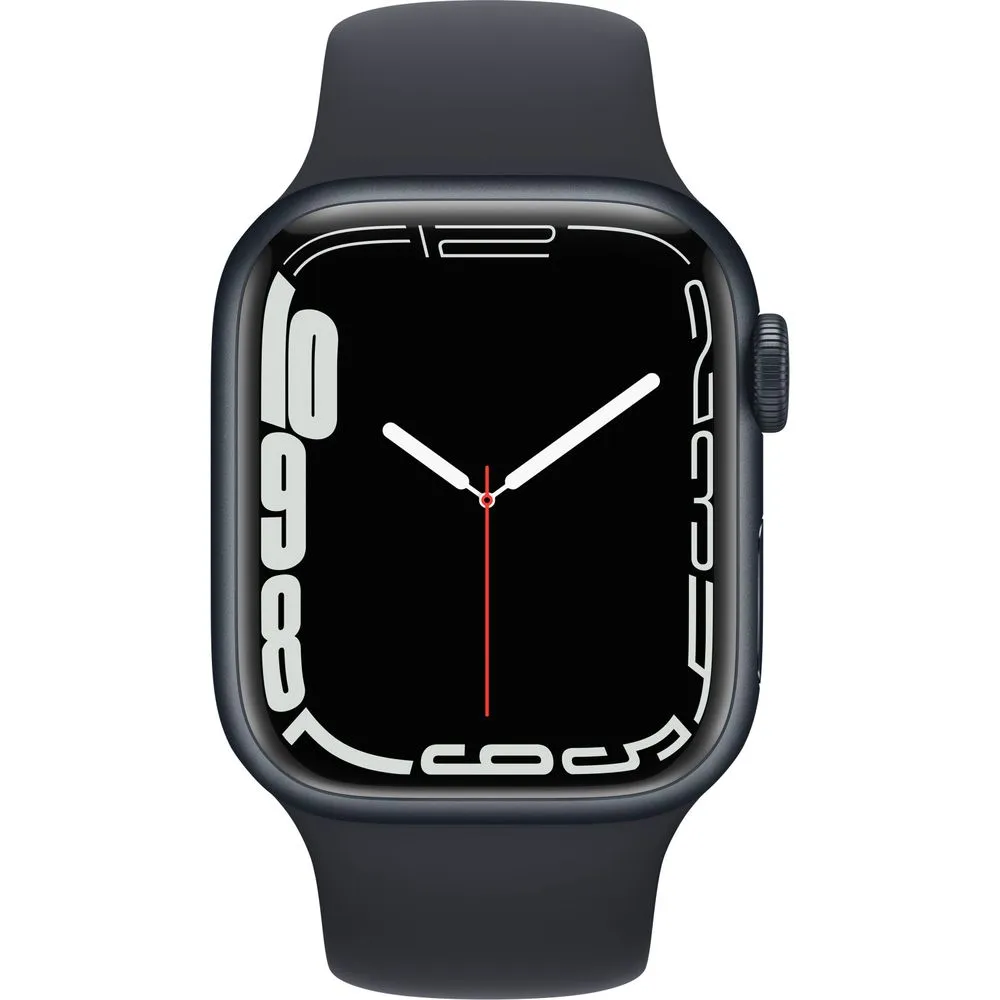 Apple Watch Gen 7 Series 7 41mm Midnight Aluminum - Midnight Sport Band MKMX3LL/A