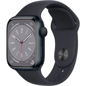 Apple Watch Gen 8 Series 8 41mm Midnight Aluminum - Midnight Sport Band MNU83LL/A