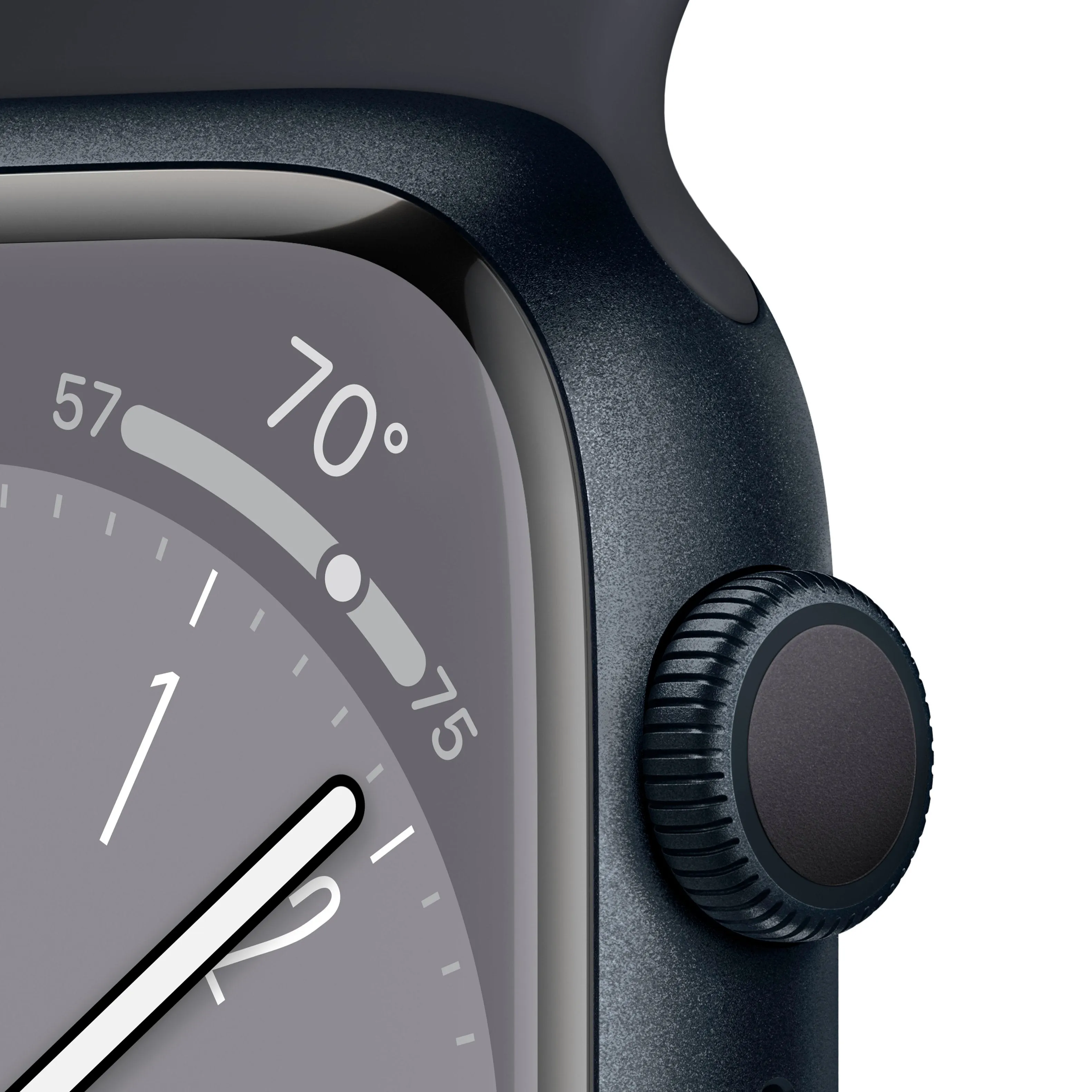 Apple Watch Gen 8 Series 8 45mm Midnight Aluminum - Midnight Sport Band MNUJ3LL/A