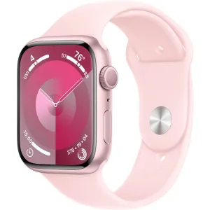 Apple Watch Gen 9 Series 9 41mm Pink Aluminum - Light Pink Sport Band MR933LL/A