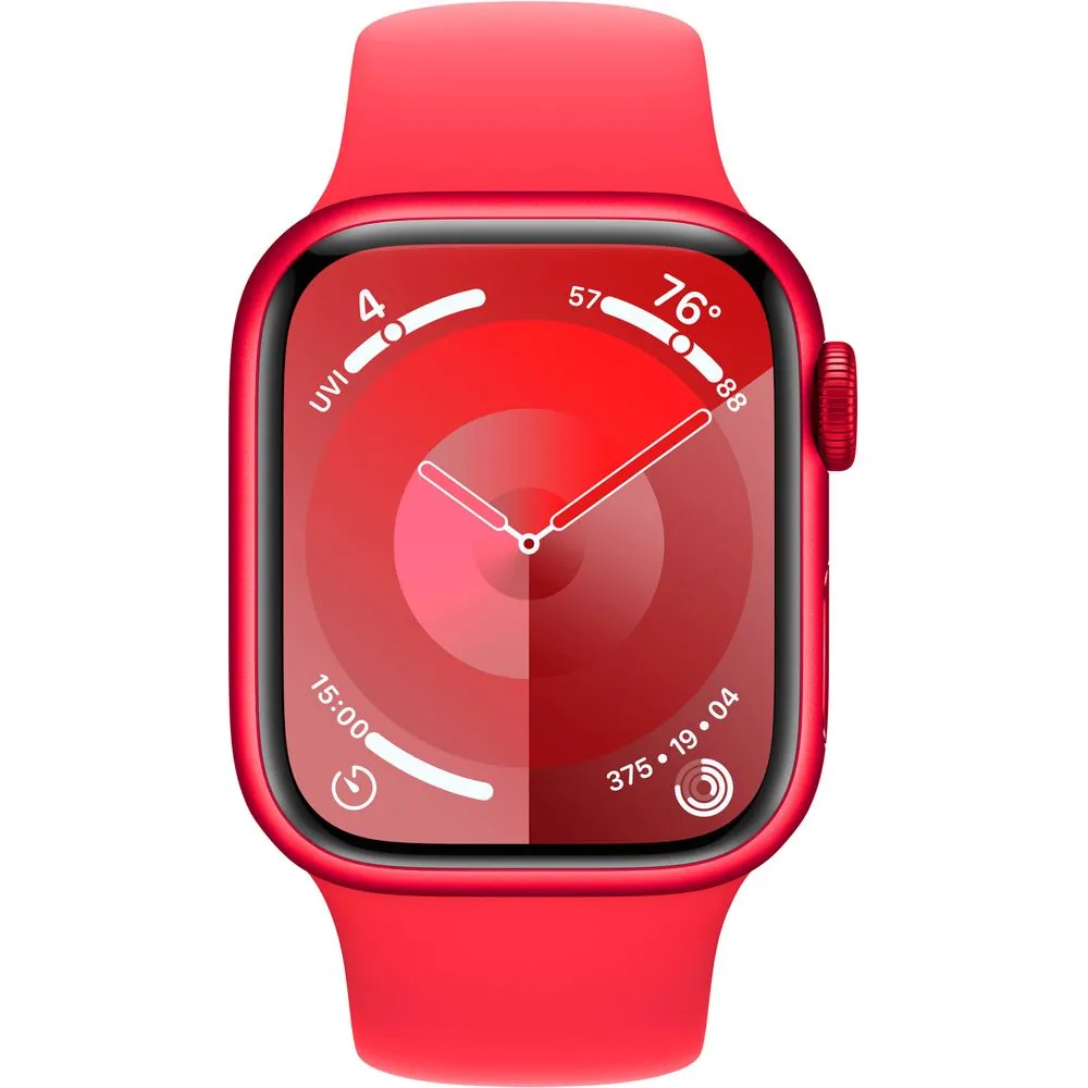 Apple Watch Gen 9 Series 9 Cell 45mm (PRODUCT)RED Aluminum - (PRODUCT)RED Sport Band MRYG3LW/A