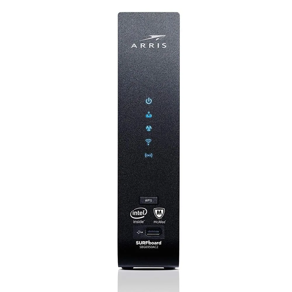ARRIS SBG6950AC SURFboard 16x4 AC1900 WiFi Modem Router, Max Speed: 686 Mbps