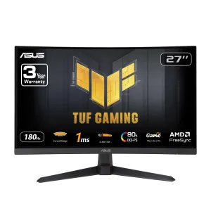 ASUS VG27VQ3B TUF Gaming 27" 1080P Curved Monitor, Black