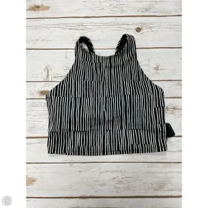 Athletic Bra By Athleta In Black & White. Size: S