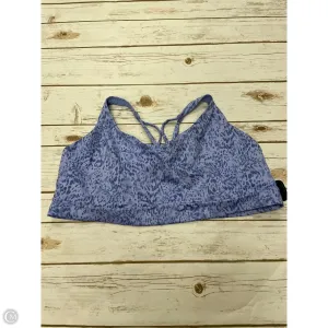 Athletic Bra By Athleta In Blue. Size: 3x