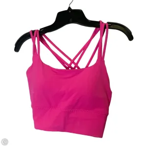 Athletic Bra By Athleta In Pink. Size: S