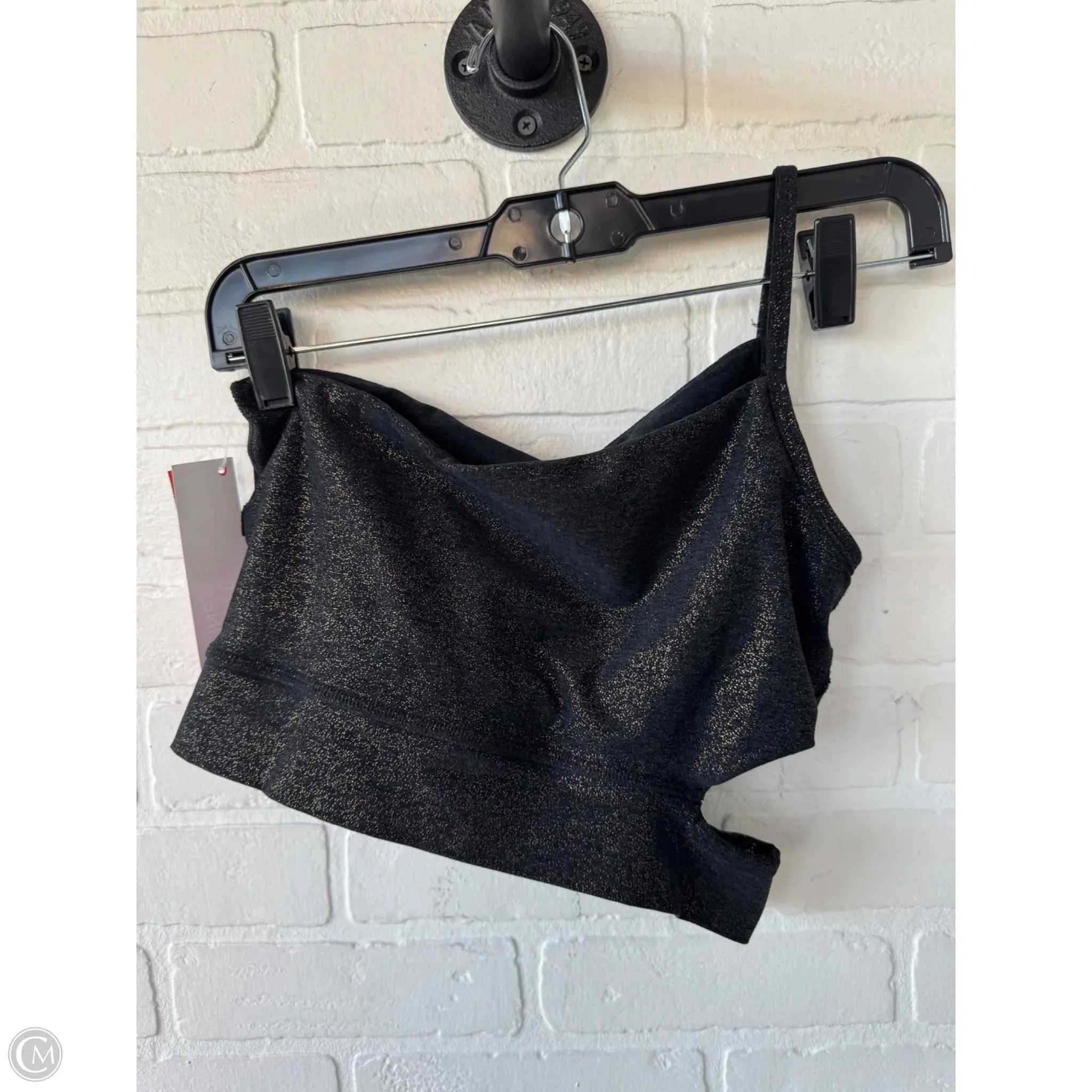 Athletic Bra By Beyond Yoga In Black & Gold. Size: S