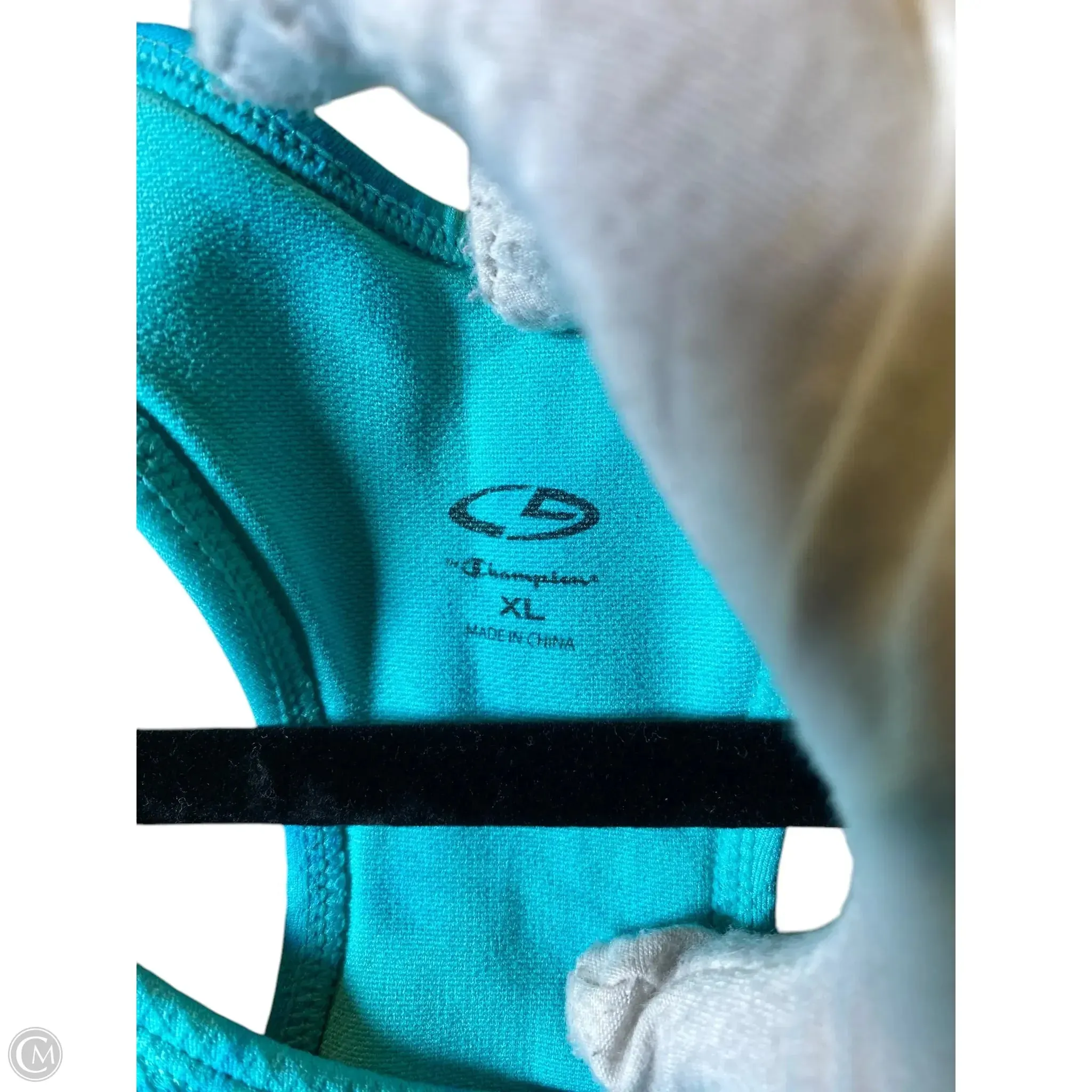 Athletic Bra By Champion In Aqua. Size: Xl