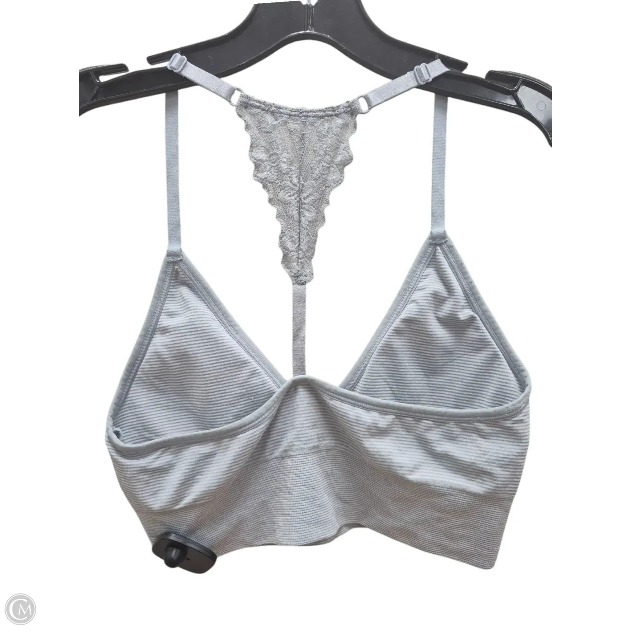 Athletic Bra By Clothes Mentor In Grey. Size: L