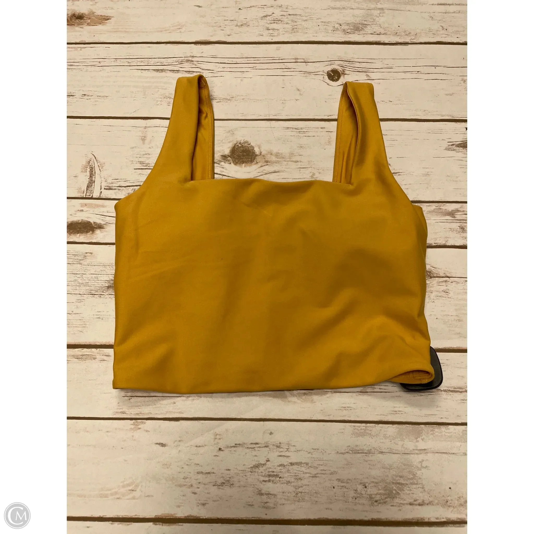Athletic Bra By Cme In Gold. Size: M
