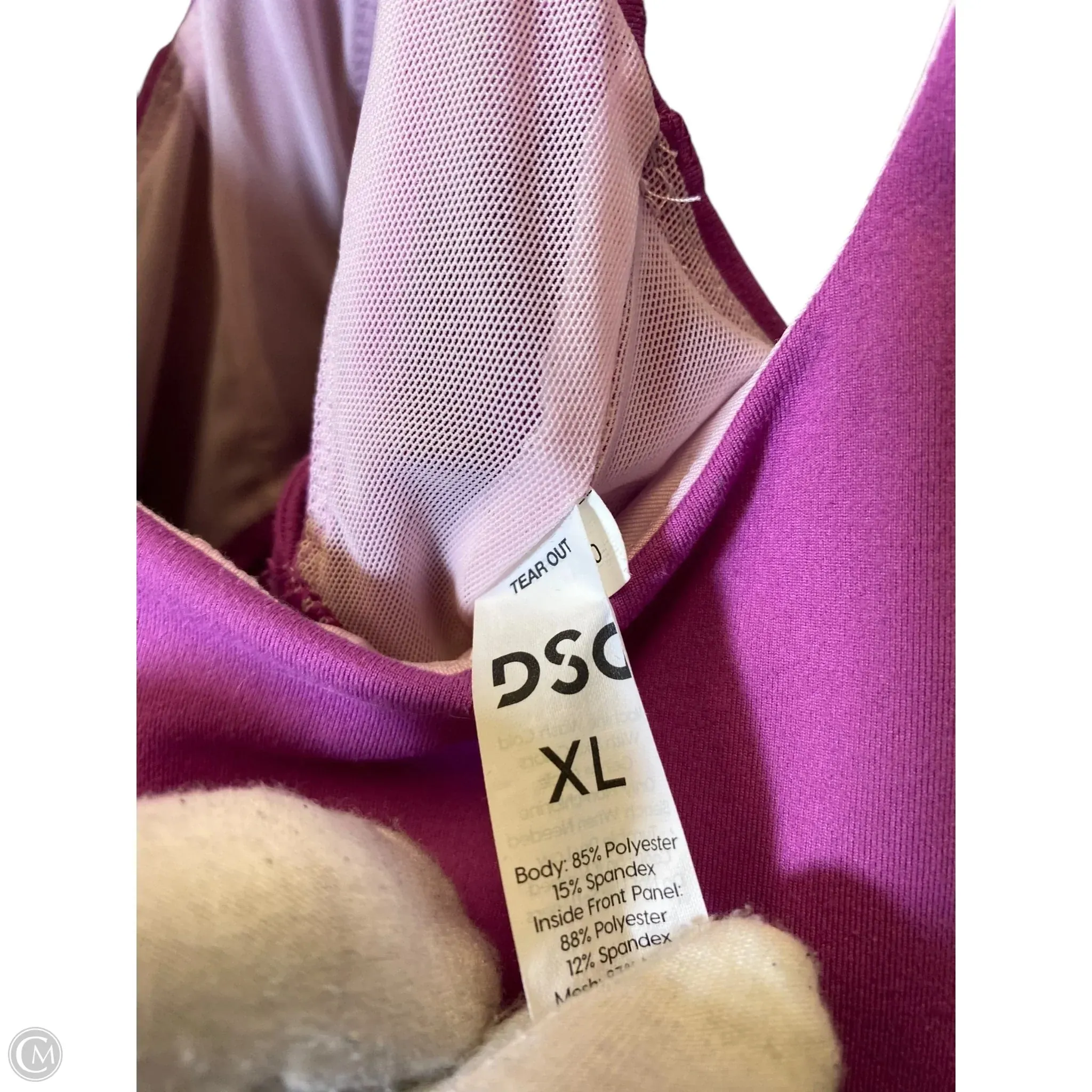 Athletic Bra By Dsg Outerwear In Purple. Size: Xl
