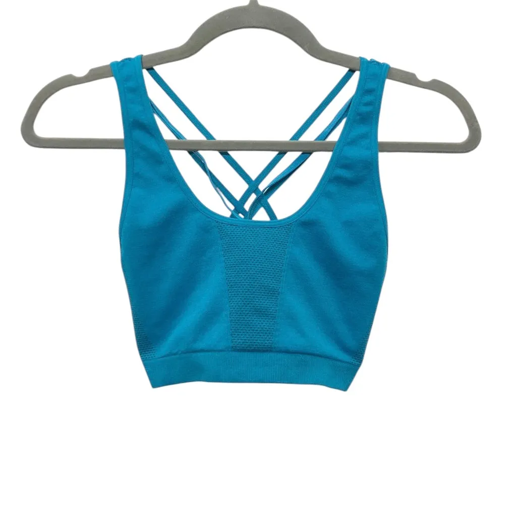 Athletic Bra By Fabletics In Teal. Size:M