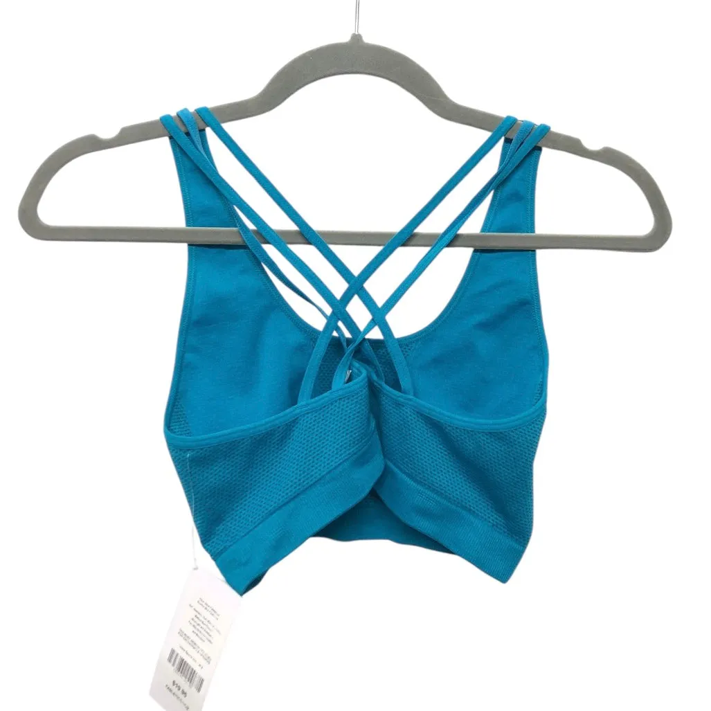 Athletic Bra By Fabletics In Teal. Size:M