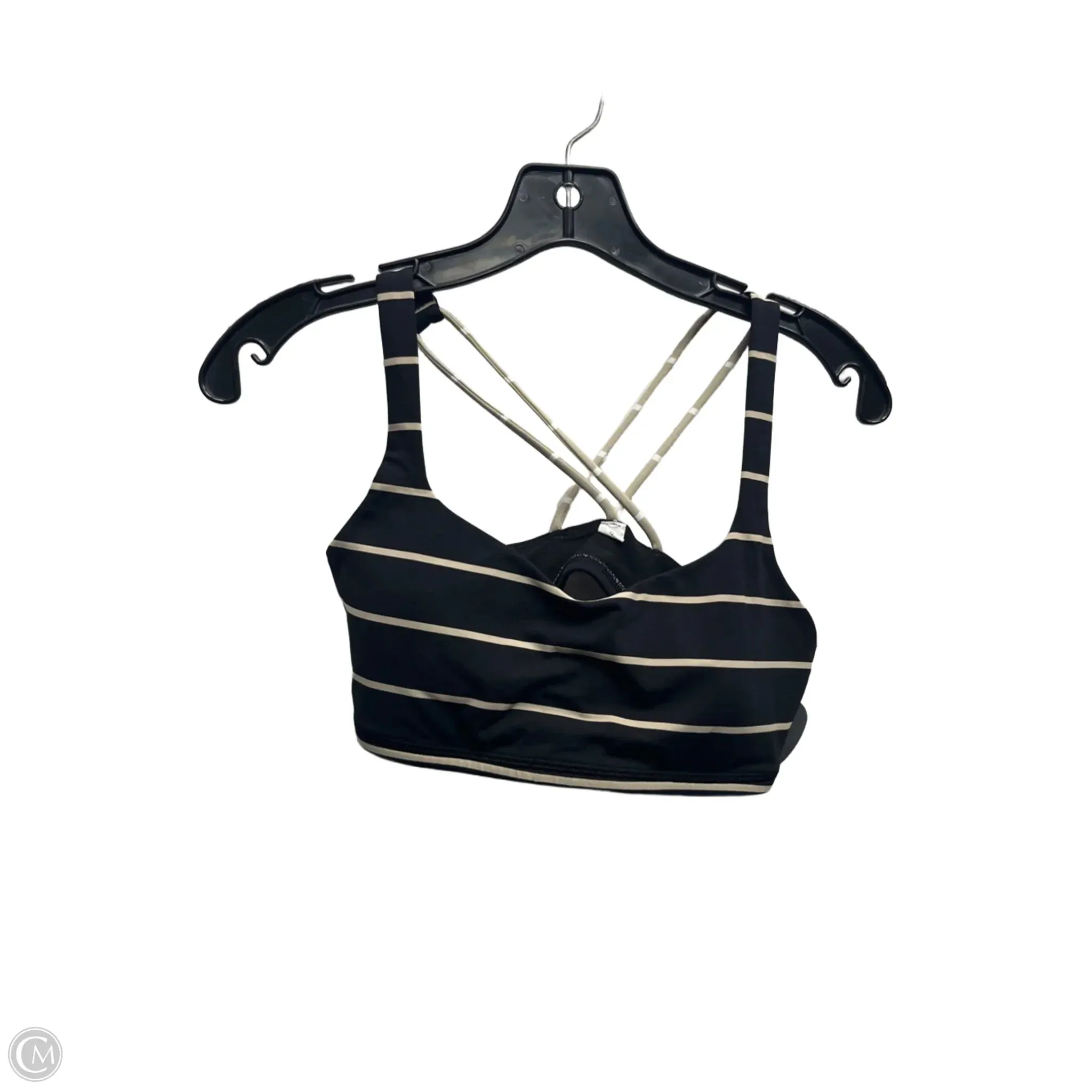 Athletic Bra By Lululemon In Black & Brown. Size: S