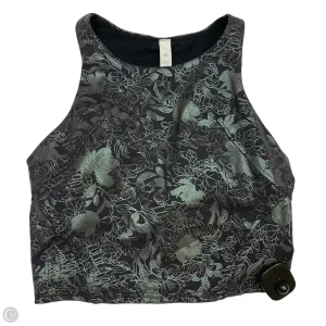 Athletic Bra By Lululemon In Black & Green. Size: S