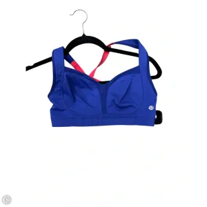 Athletic Bra By Lululemon In Blue. Size: Xs