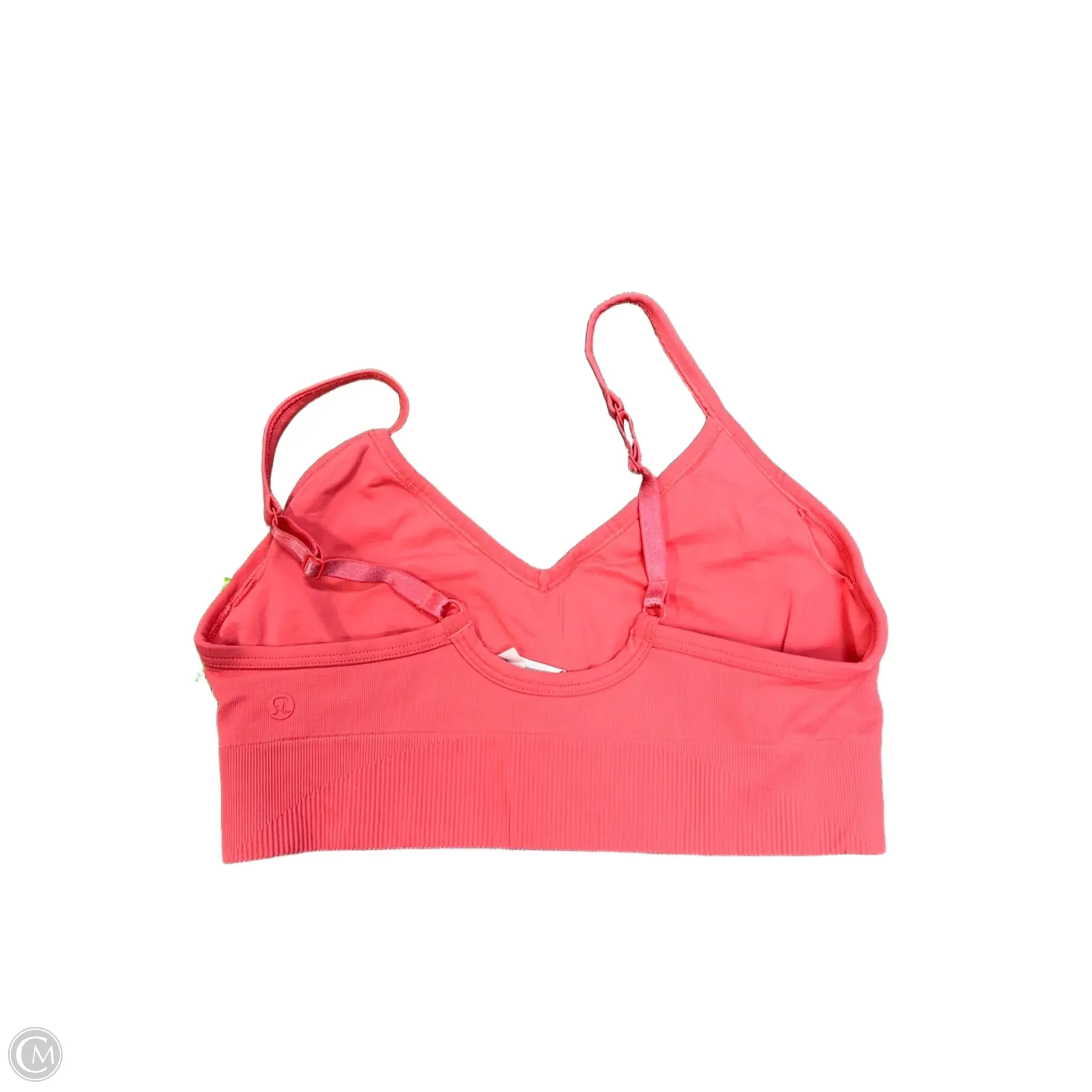 Athletic Bra By Lululemon In Coral. Size: 8