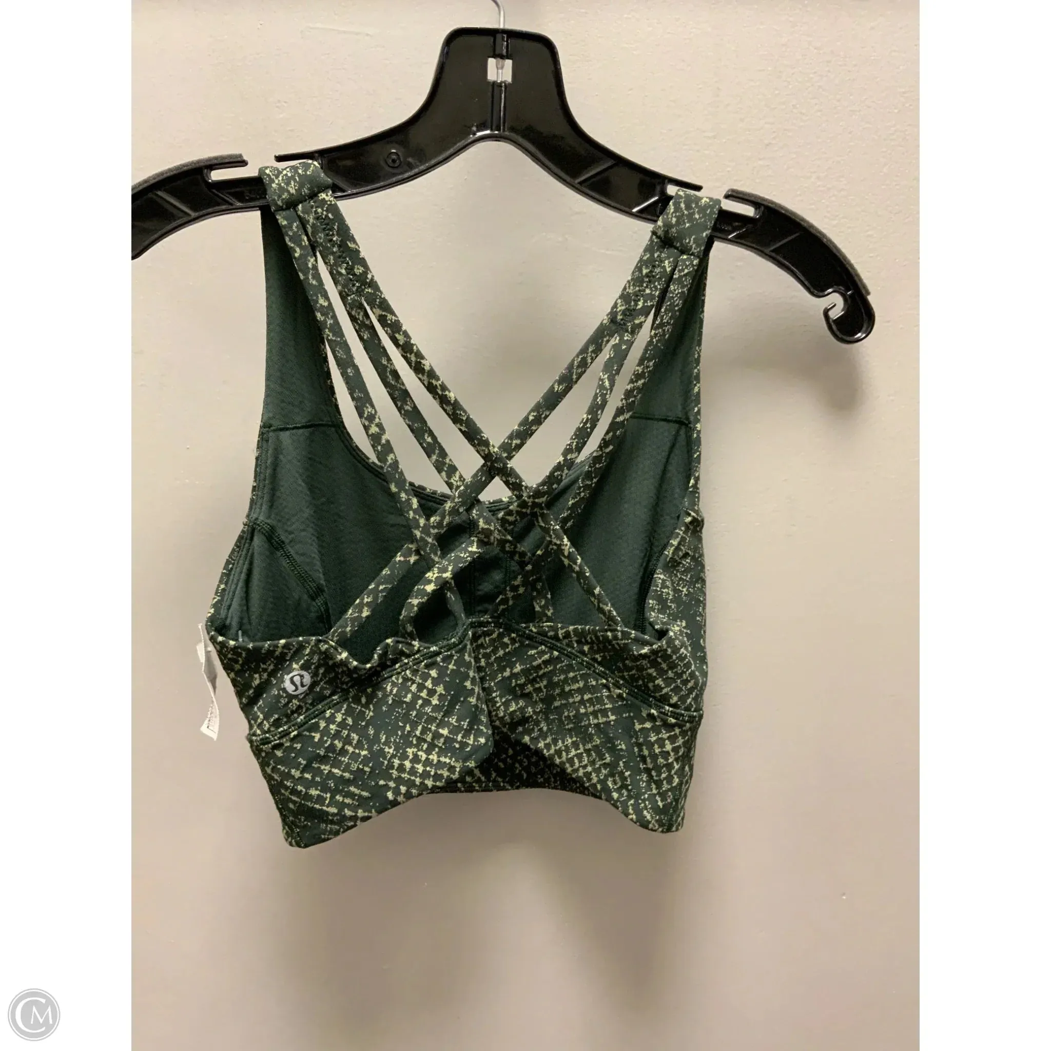 Athletic Bra By Lululemon In Green. Size: S