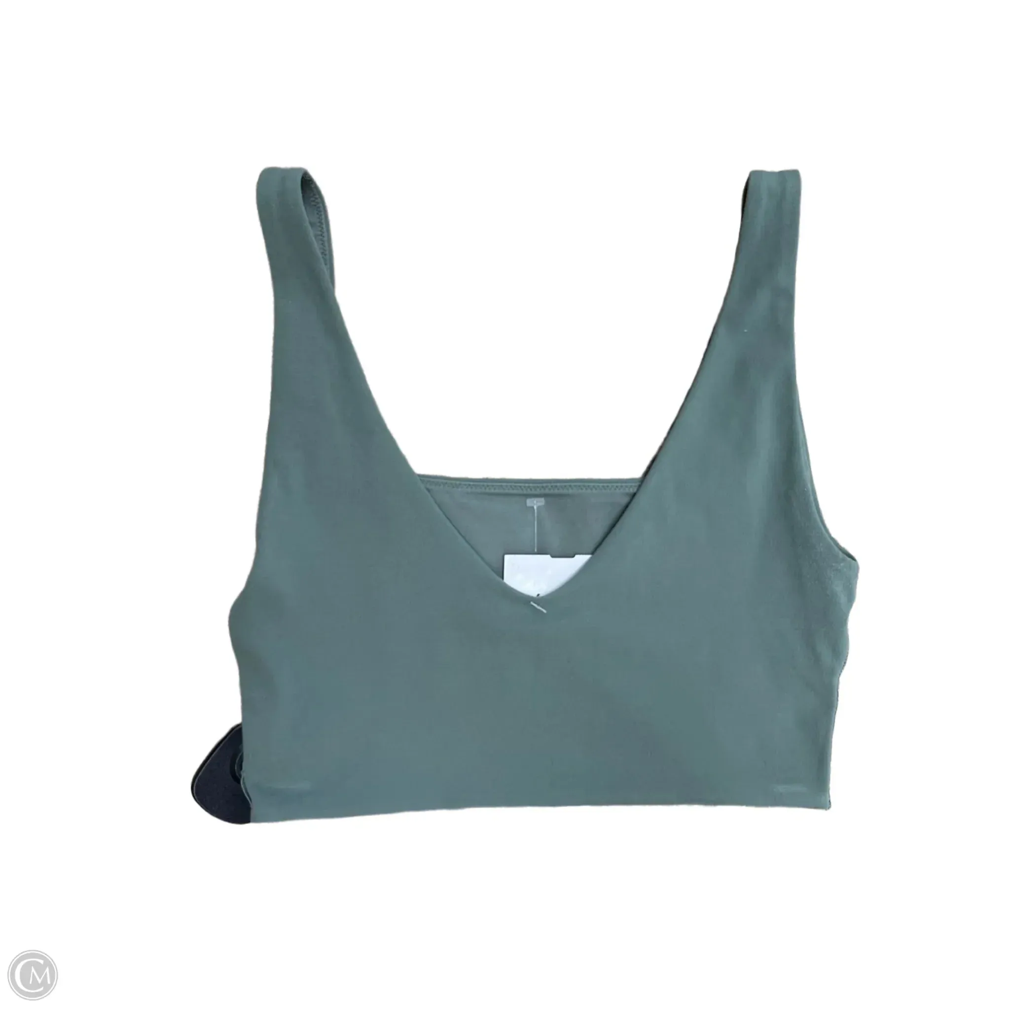 Athletic Bra By Lululemon In Green. Size: Xxs