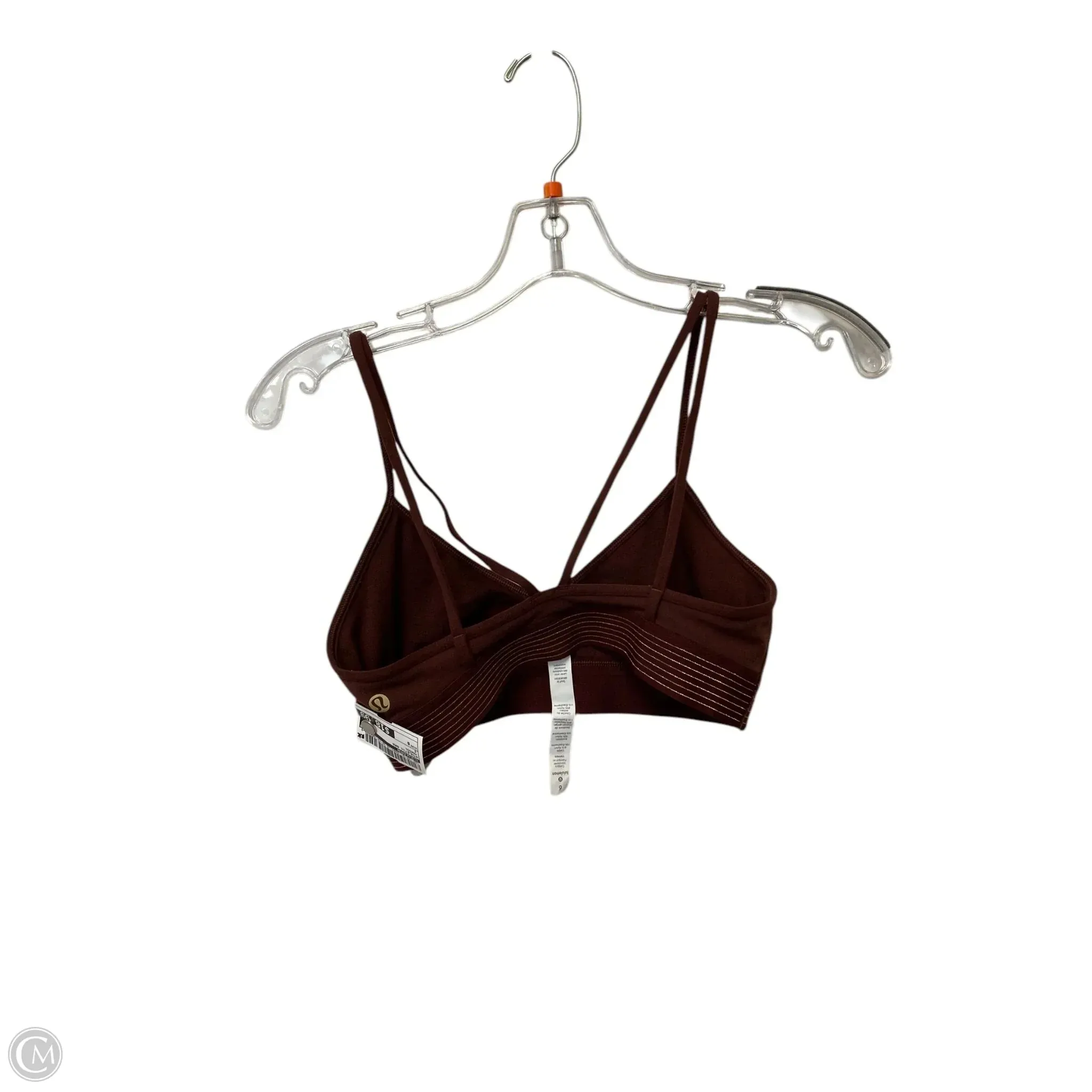 Athletic Bra By Lululemon In Maroon. Size: 6