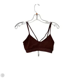 Athletic Bra By Lululemon In Maroon. Size: 6