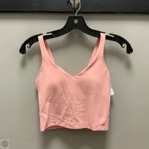 Athletic Bra By Lululemon In Pink. Size: Xs