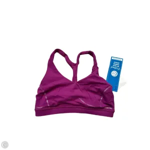 Athletic Bra By Lululemon In Purple. Size: S