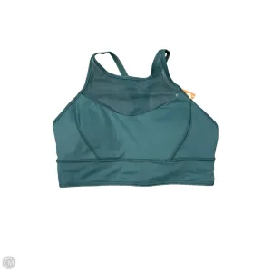 Athletic Bra By Lululemon In Teal. Size: 10