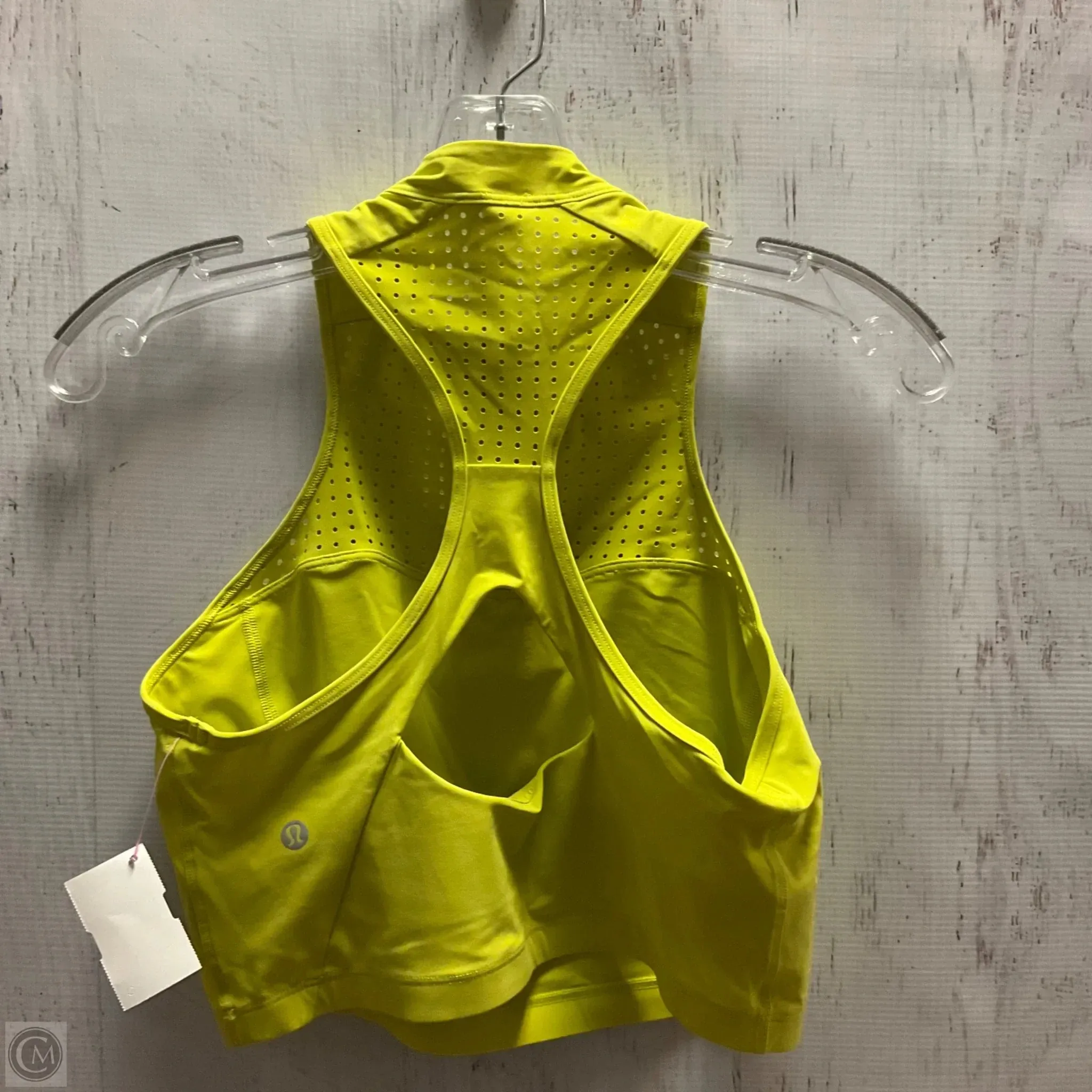 Athletic Bra By Lululemon In Yellow. Size: 10