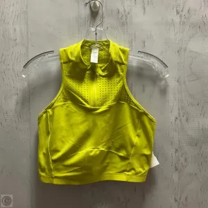 Athletic Bra By Lululemon In Yellow. Size: 10