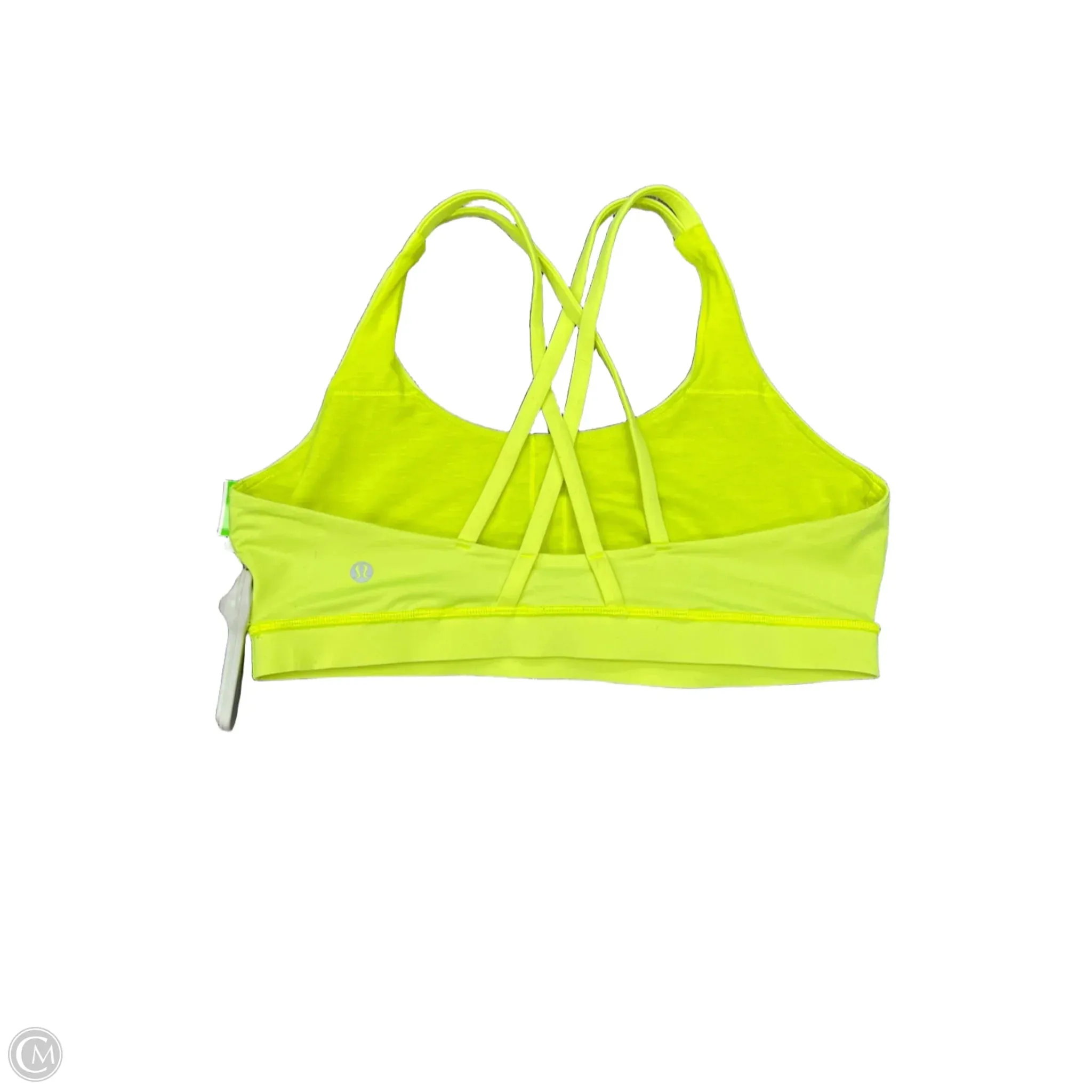 Athletic Bra By Lululemon In Yellow. Size: 12