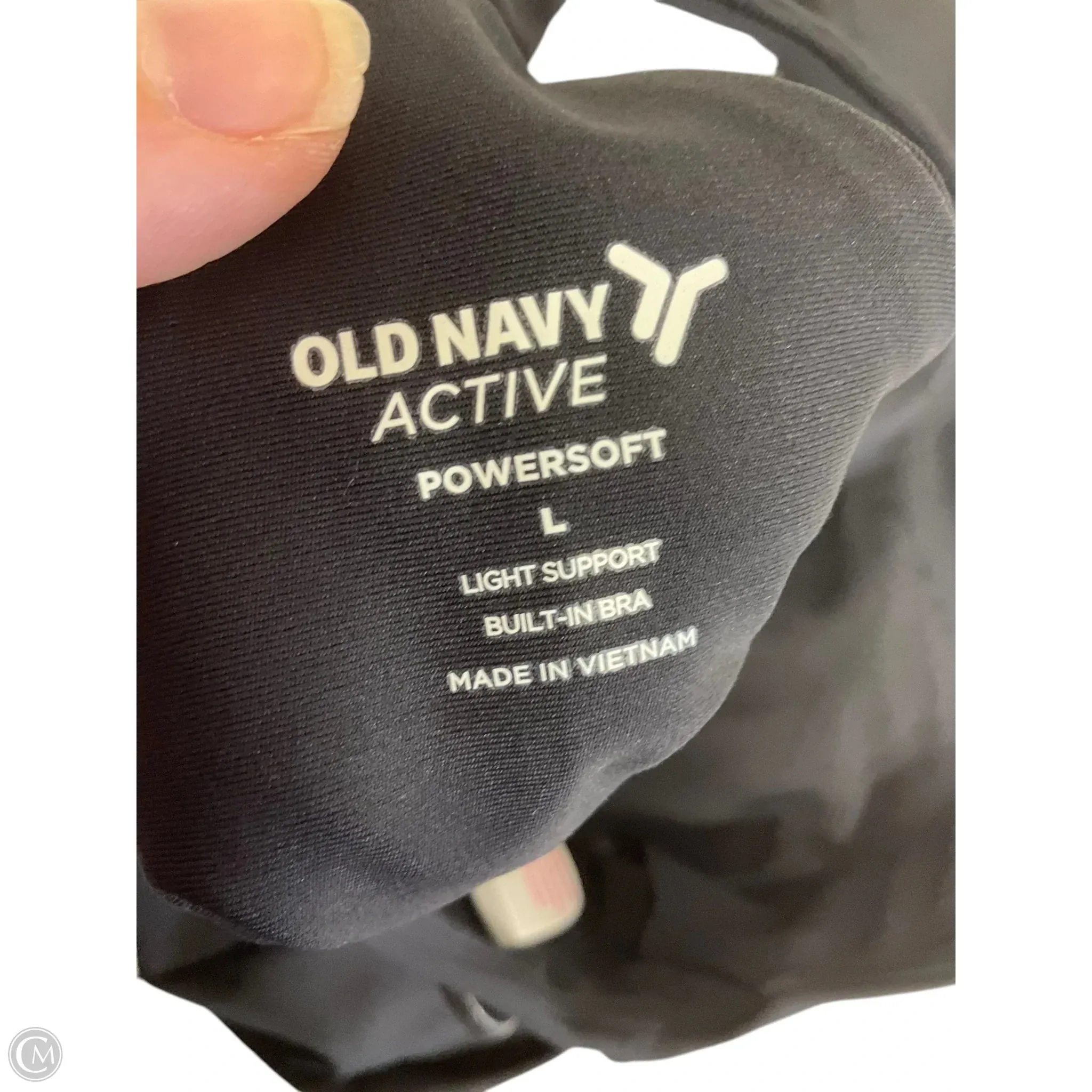 Athletic Bra By Old Navy In Black. Size: L