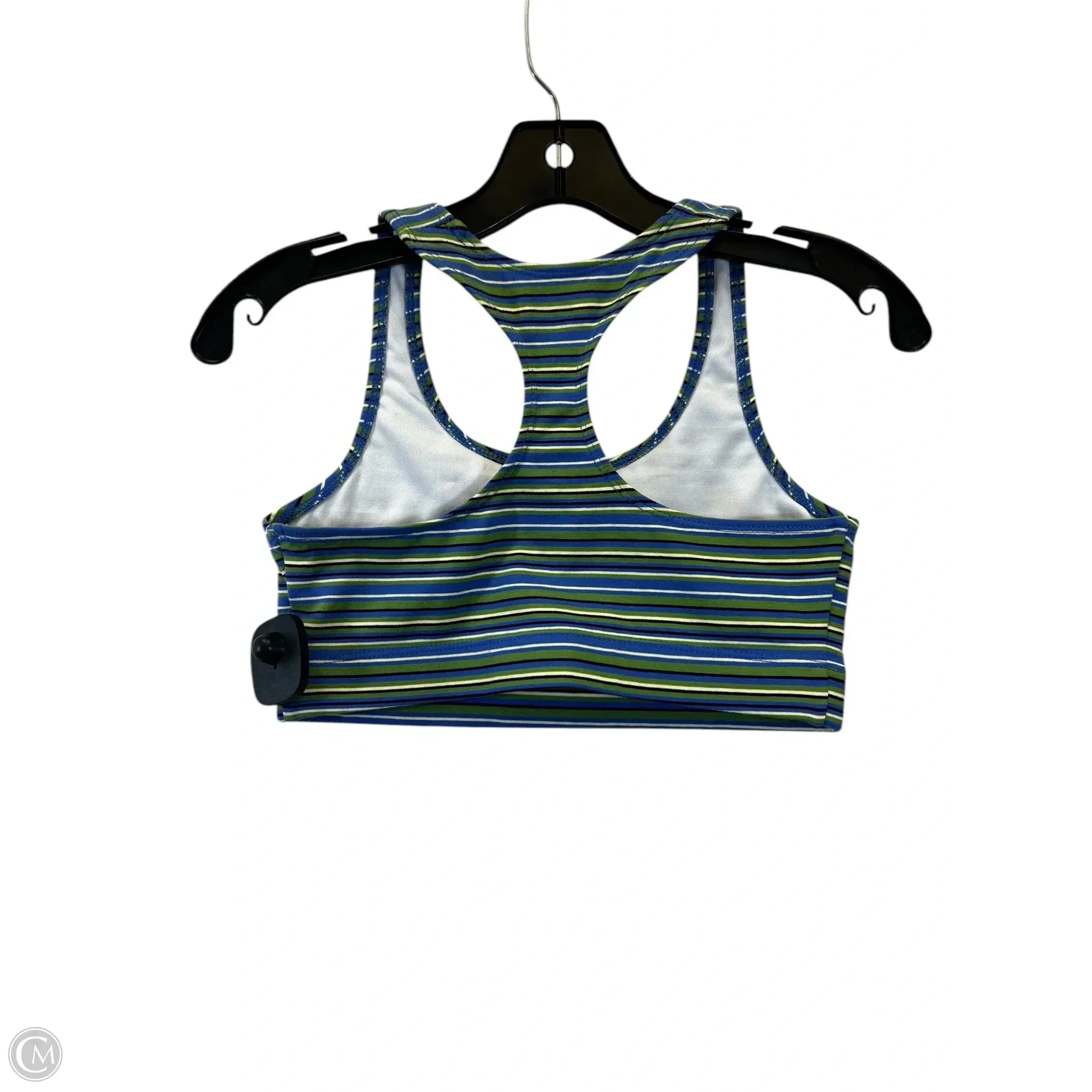 Athletic Bra By Pro Spirit In Blue & Green. Size: S