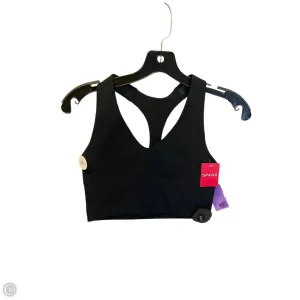 Athletic Bra By Spanx In Black. Size: Xs