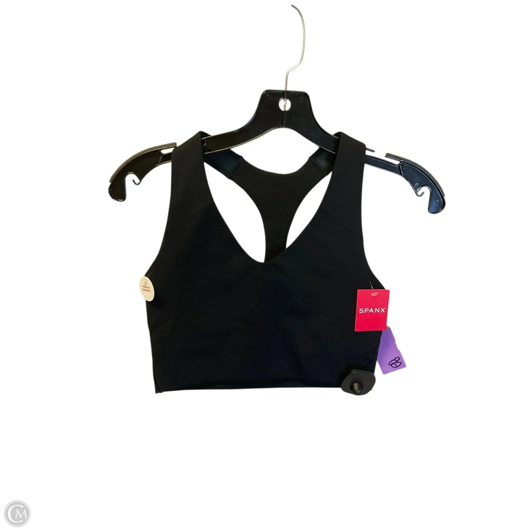 Athletic Bra By Spanx In Black. Size: Xs
