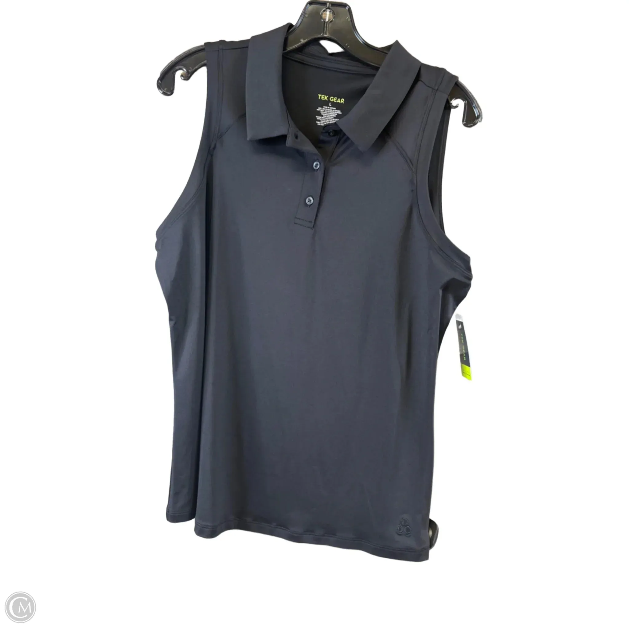 Athletic Bra By Tek Gear In Black. Size: L