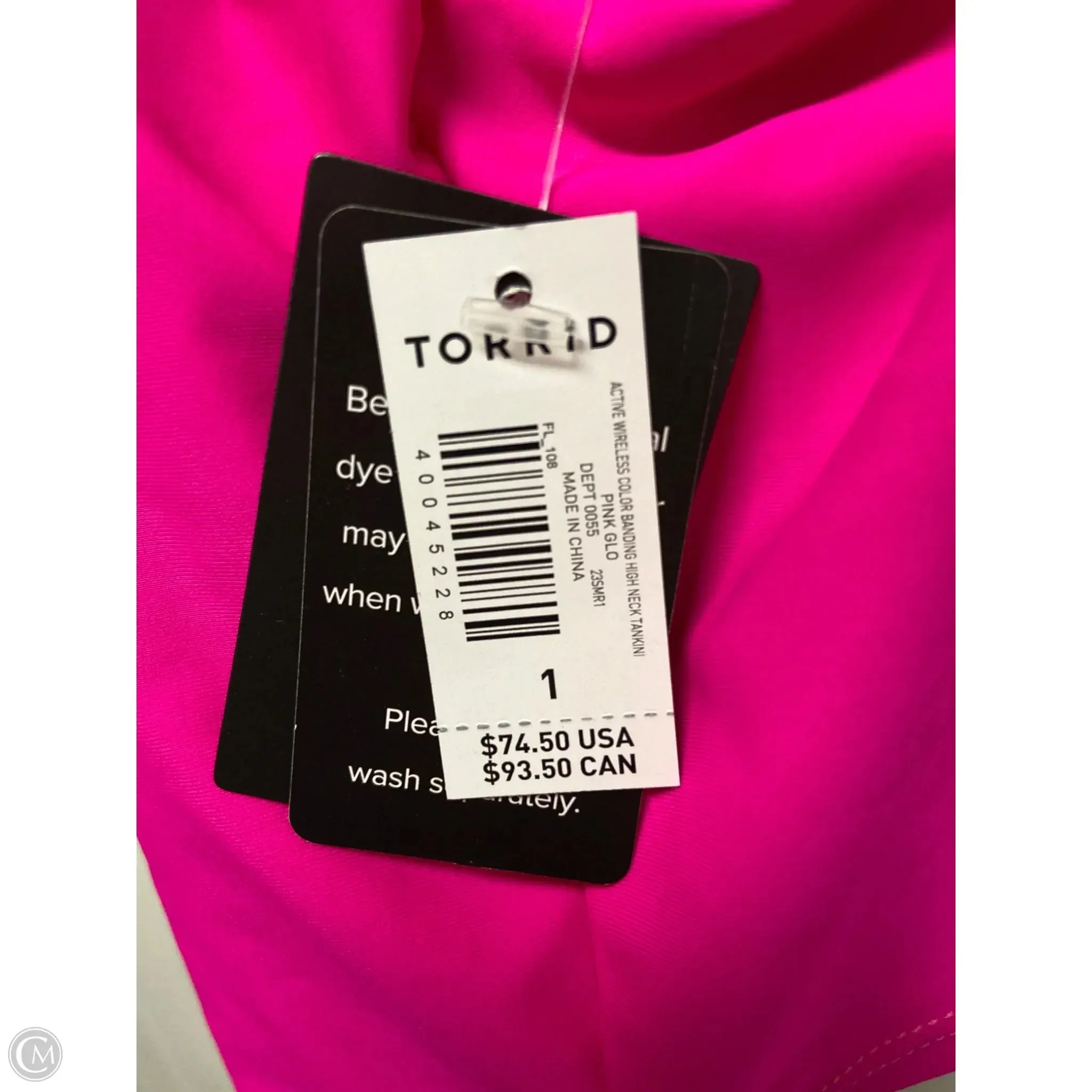 Athletic Bra By Torrid In Pink. Size: 1x