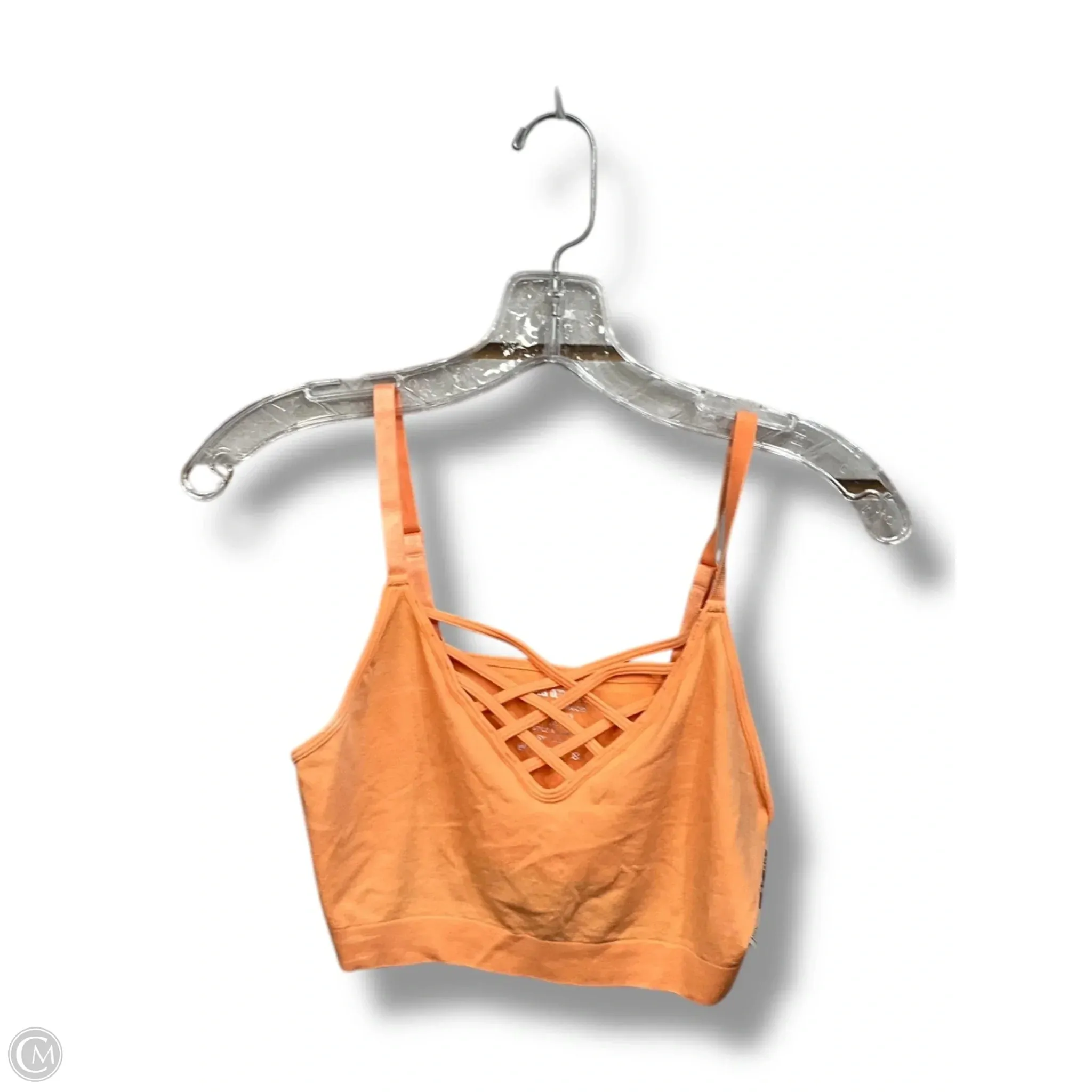 Athletic Bra By Zenana Outfitters In Orange. Size: L