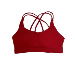 Athletic Bra In Red. Size: M