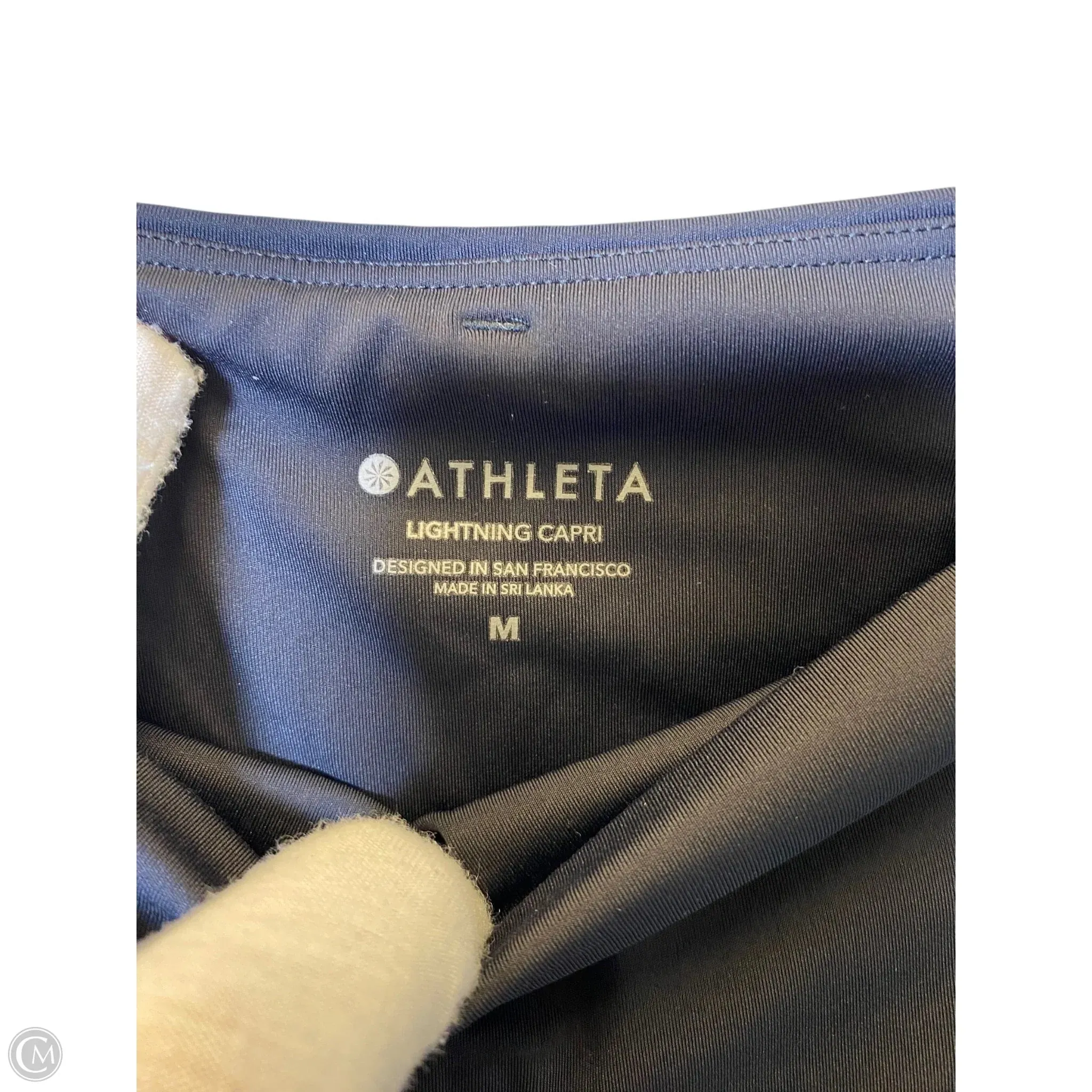 Athletic Capris By Athleta In Black. Size: M
