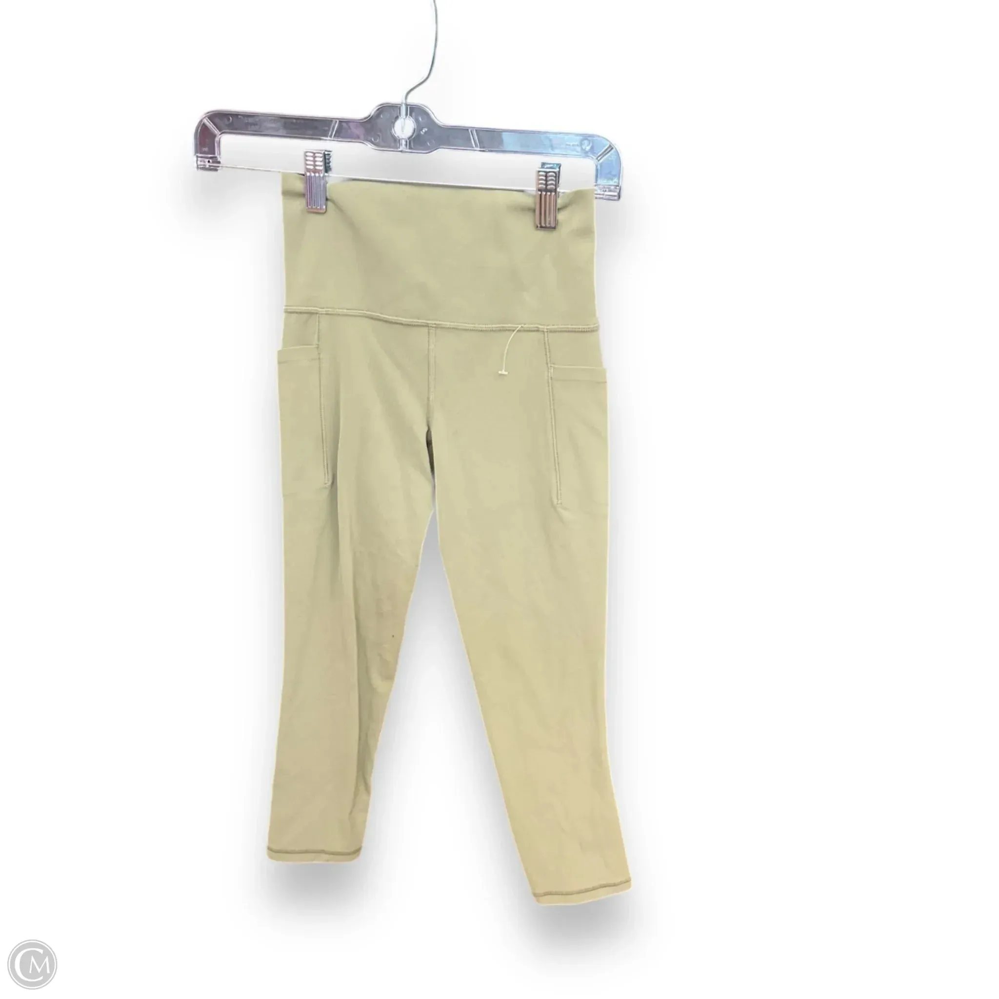 Athletic Capris By Athleta In Green. Size: Xxs
